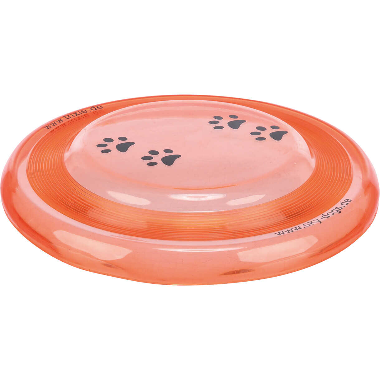 Trixie Dog toy frisbee thermo plastic rubber - diverse Farben
