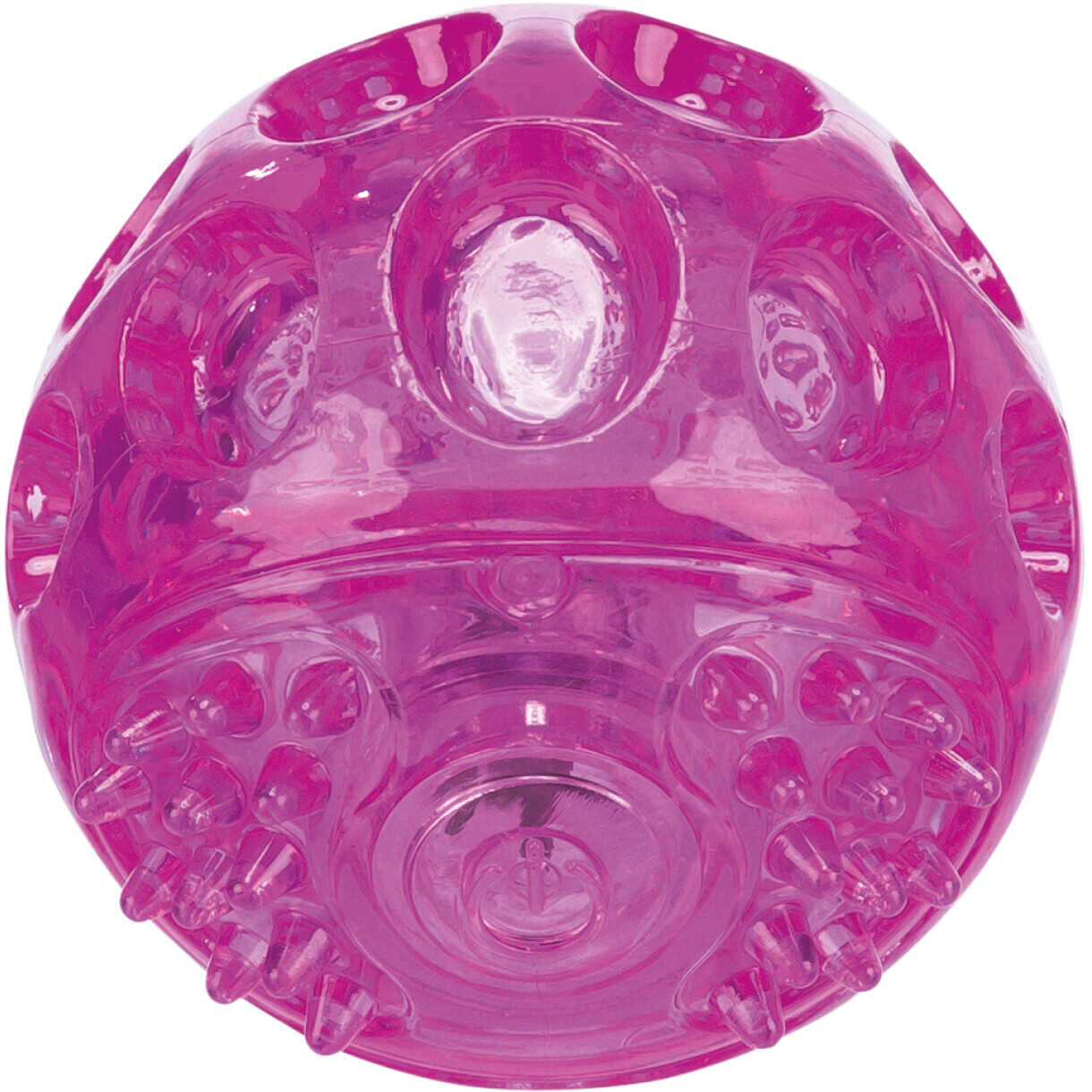 Trixie Hundespielzeug Blinkender Ball aus thermoplastischem Gummi - diverse Farben