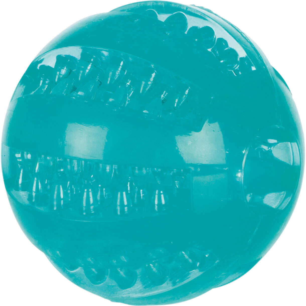 Trixie Hundespielzeug Denta Fun Ball aus thermoplastischem Gummi ø6 cm