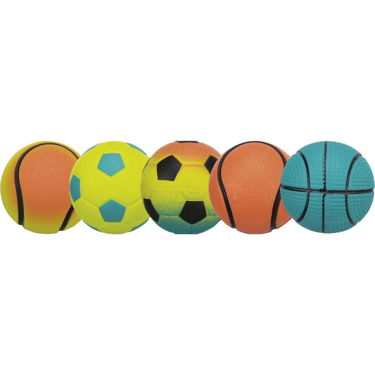 Trixie Dog Toy Foam Neon Ball - ø 4,5 cm - diverse Farben
