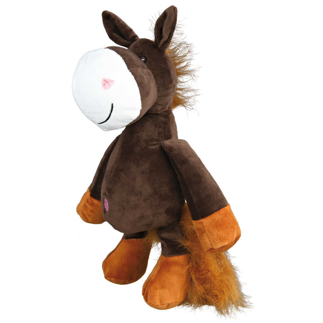 Trixie Dog Plüschtier Pferd mit original Tiergeräusch - 32 cm