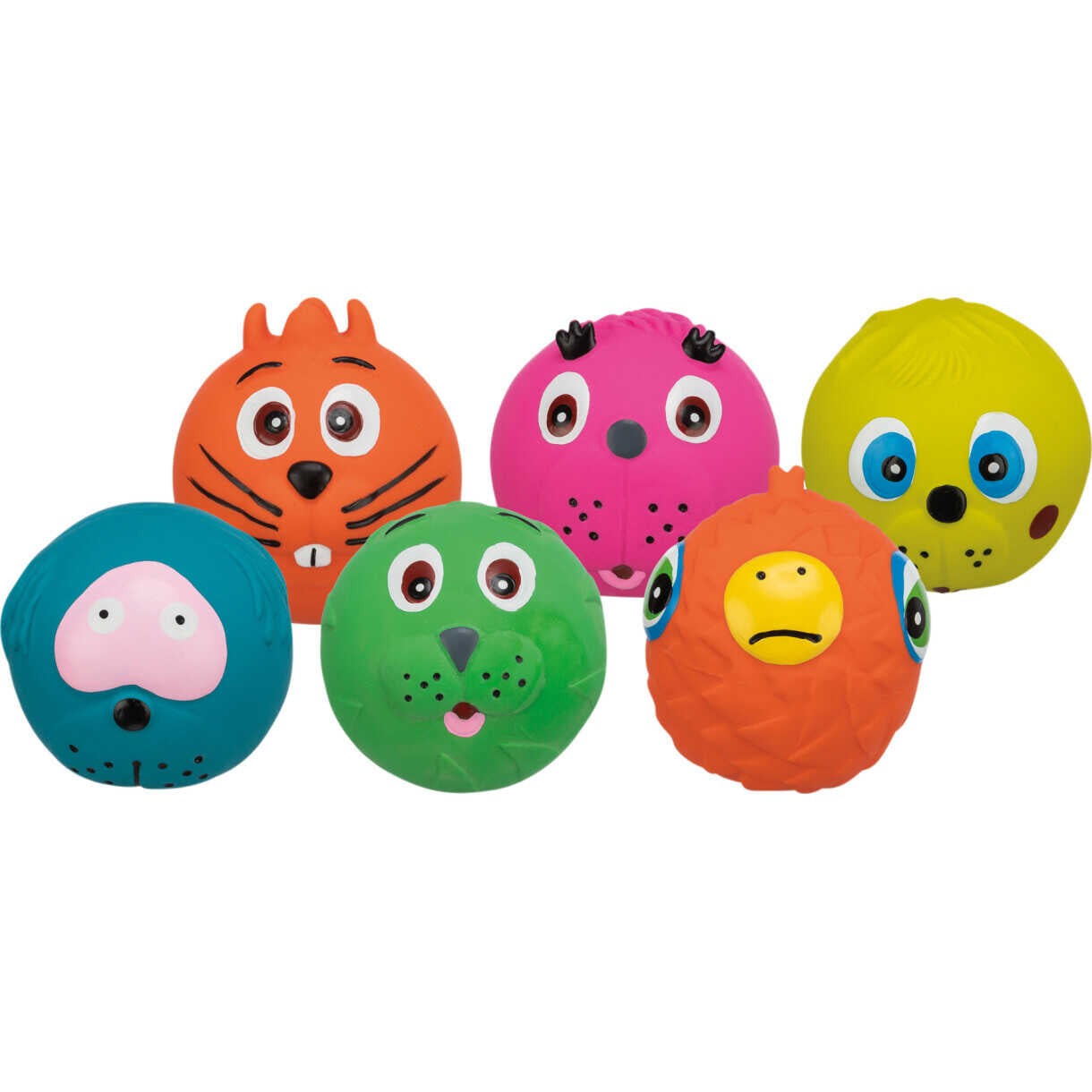 Trixie Hundespielzeug Latexball mit Sound - ø 6 cm - diverse Farben