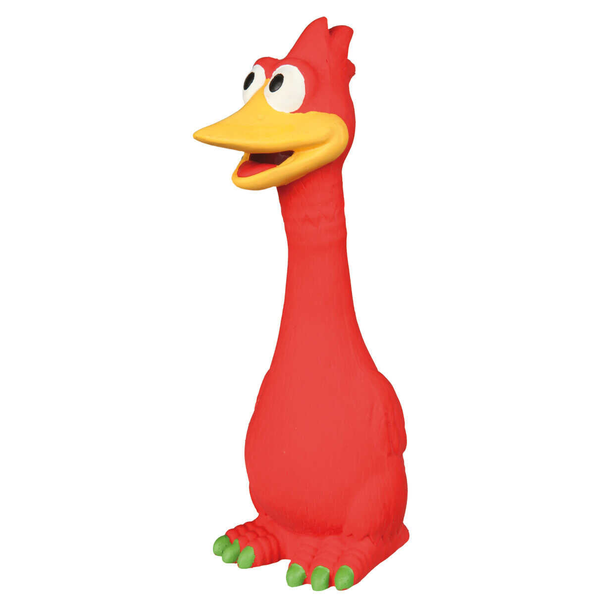 Trixie Hundespielzeug Latex-Vogel mit original Tiergeräuschen - 20 cm - diverse Farben