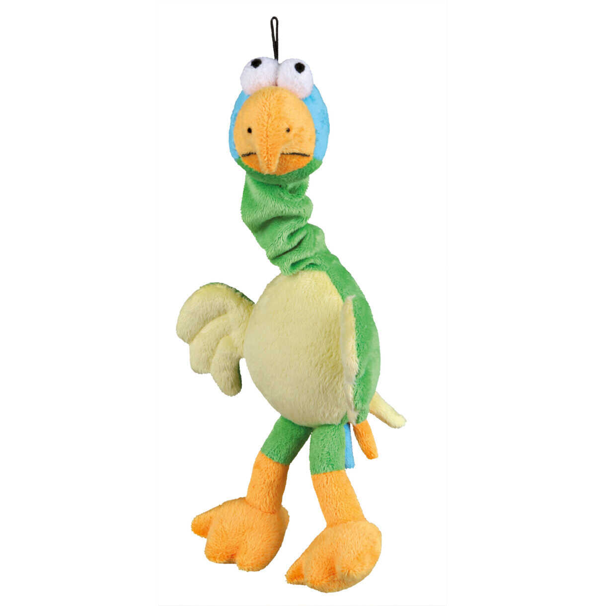 Trixie Hundespielzeug Vogel mit Originalklang Plüsch 30 cm