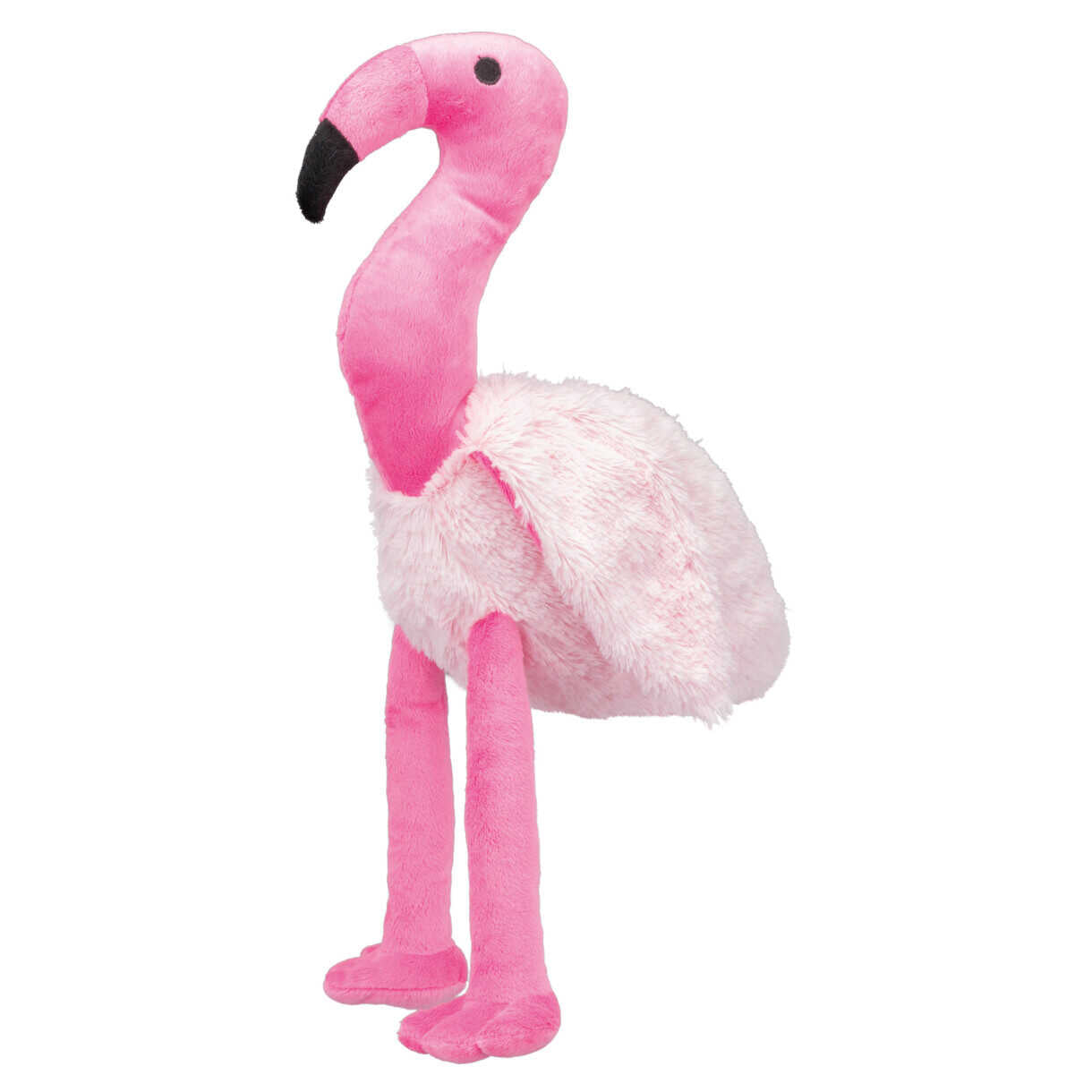 Trixie Flamingo Plüsch Hundespielzeug mit Sound 35 cm
