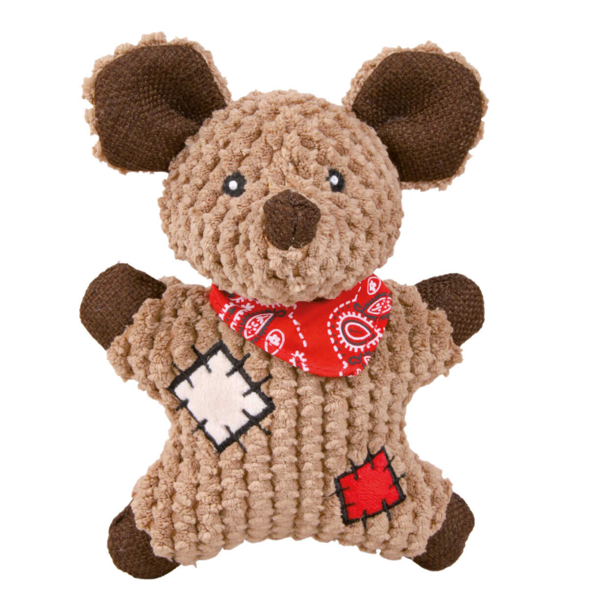 Trixie Hundespielzeug Maus aus Plüsch mit Sound - 19 cm