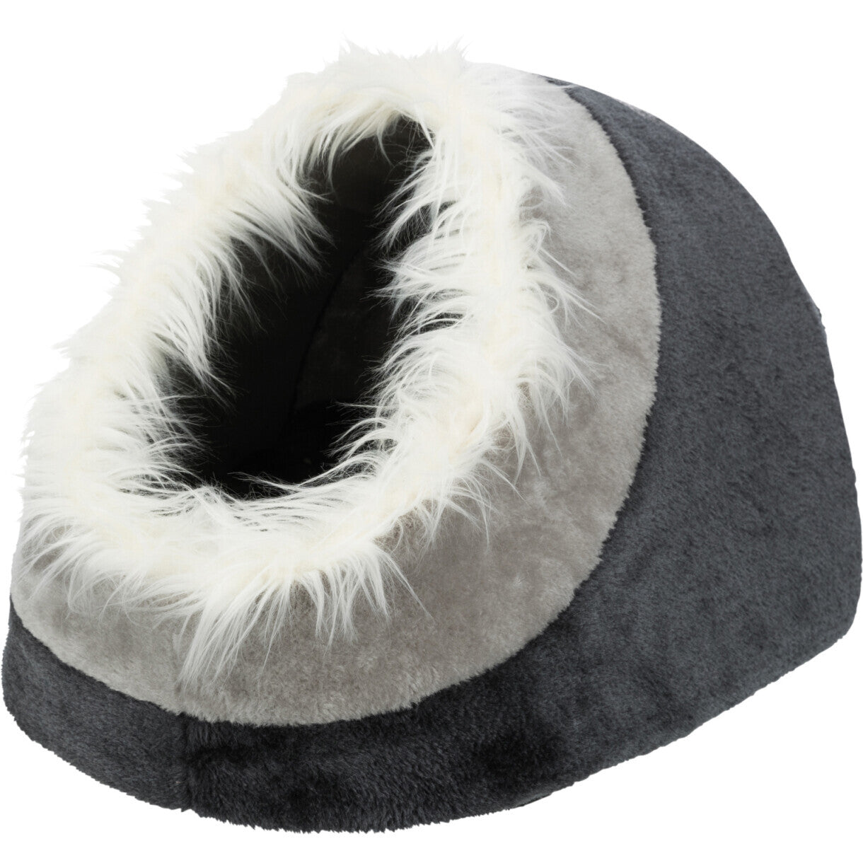 Trixie Minou Hunde- und Katzenhöhle 35x41x26 cm - dunkel/hellgrau