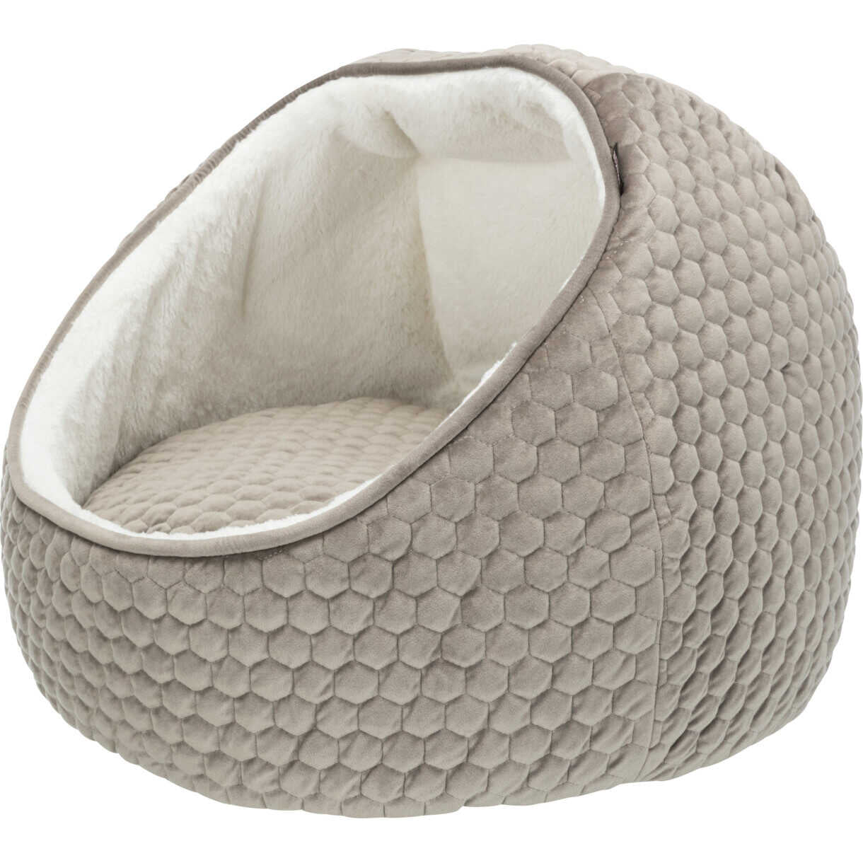 Trixie Livia Kuschelhöhle für Hunde und Katzen - Taupe