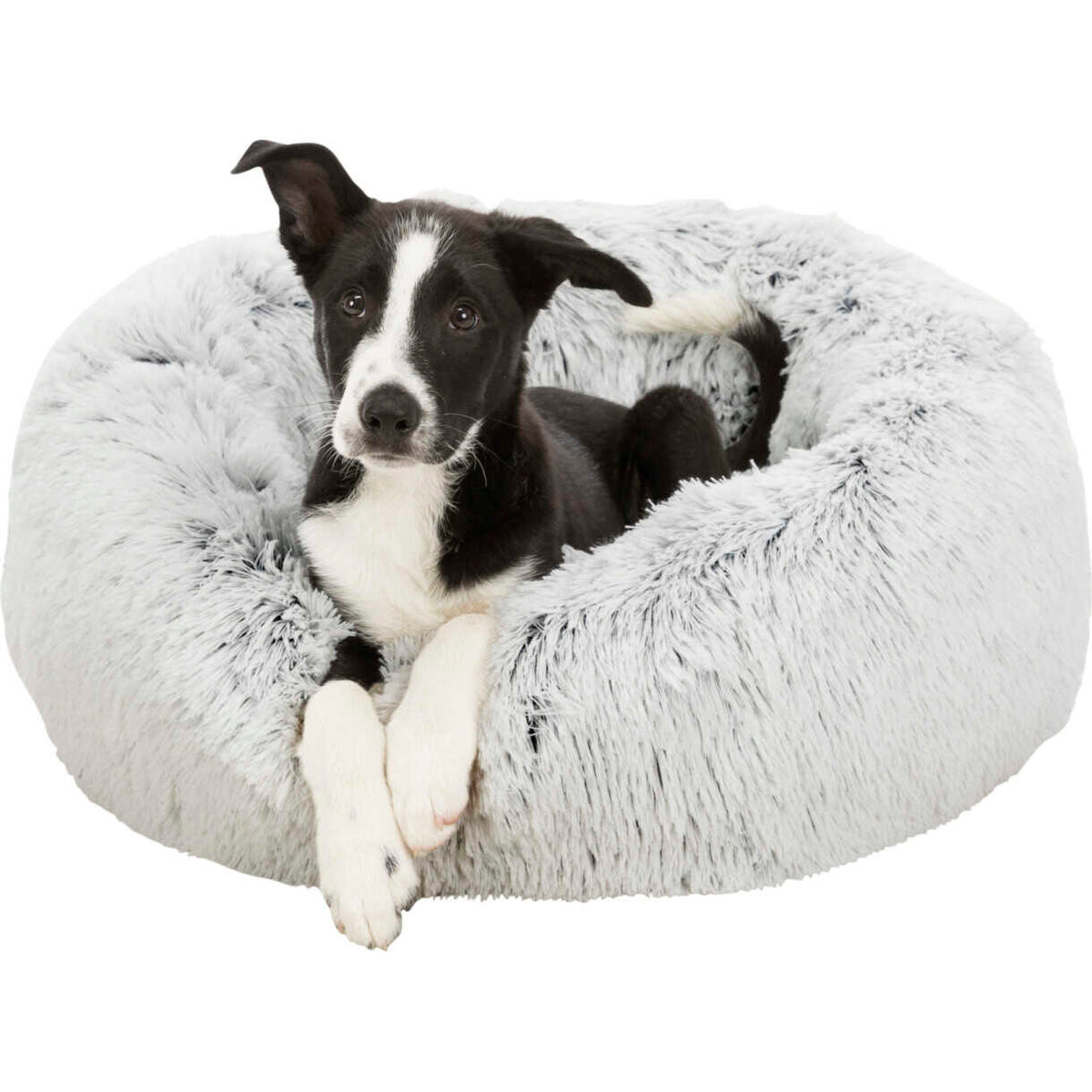 Trixie Harvey Donut Hundebett - Weiß/schwarz