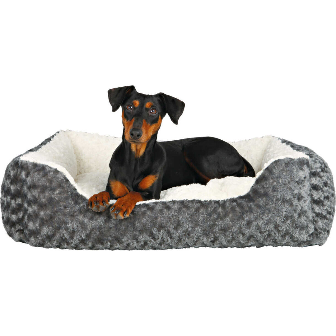 Trixie Kaline Katzen- und Hundebett - grau und creme