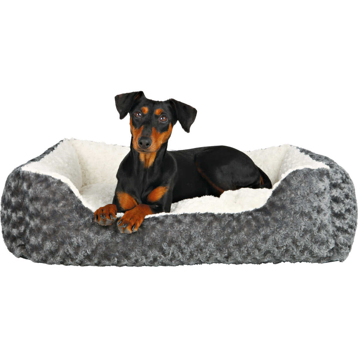 Trixie Kaline Katzen- und Hundebett - grau und creme