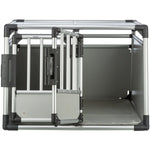 Trixie Doppeltransportboxen für Hunde - Aluminium 93 x 88 x 64 cm - MegaPetShop
