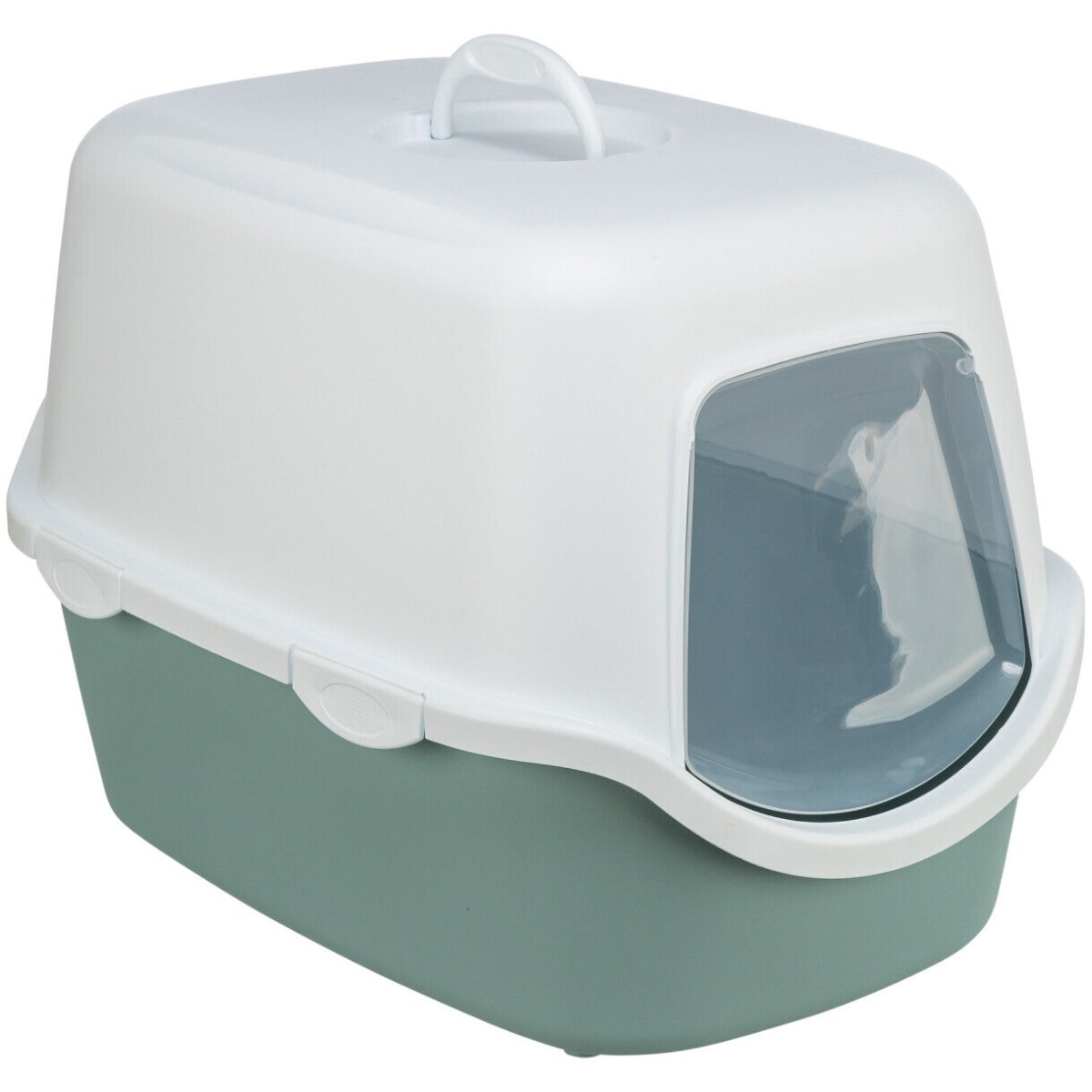 Trixie Vico Katzentoilette 40x40x56 cm Sage und Weiß - MegaPetShop