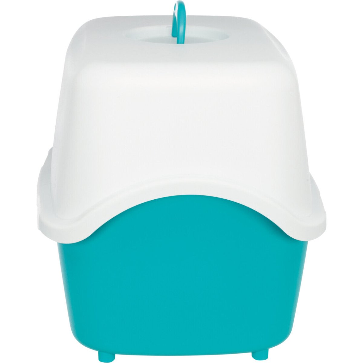 Trixie Katzentoilette Vico 40 x 40 x 56 cm türkis - cremefarben - MegaPetShop