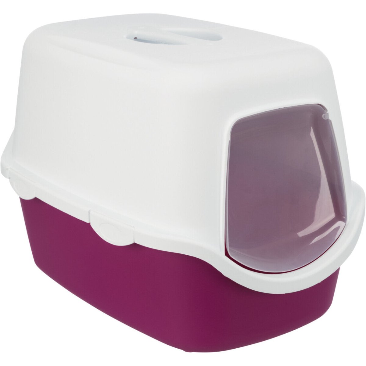 Trixie Vico Katzentoilette 40 x 40 x 56 cm rot und weiß - MegaPetShop