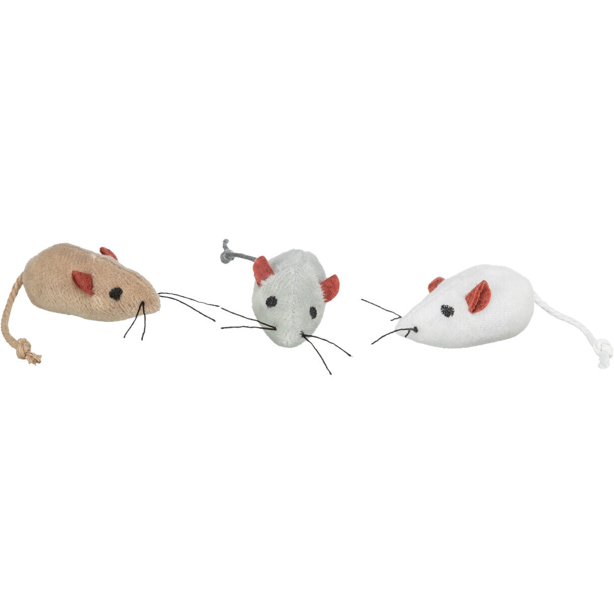 Trixie Katzenspielzeug Maus 5 cm Plüsch - diverse Farben