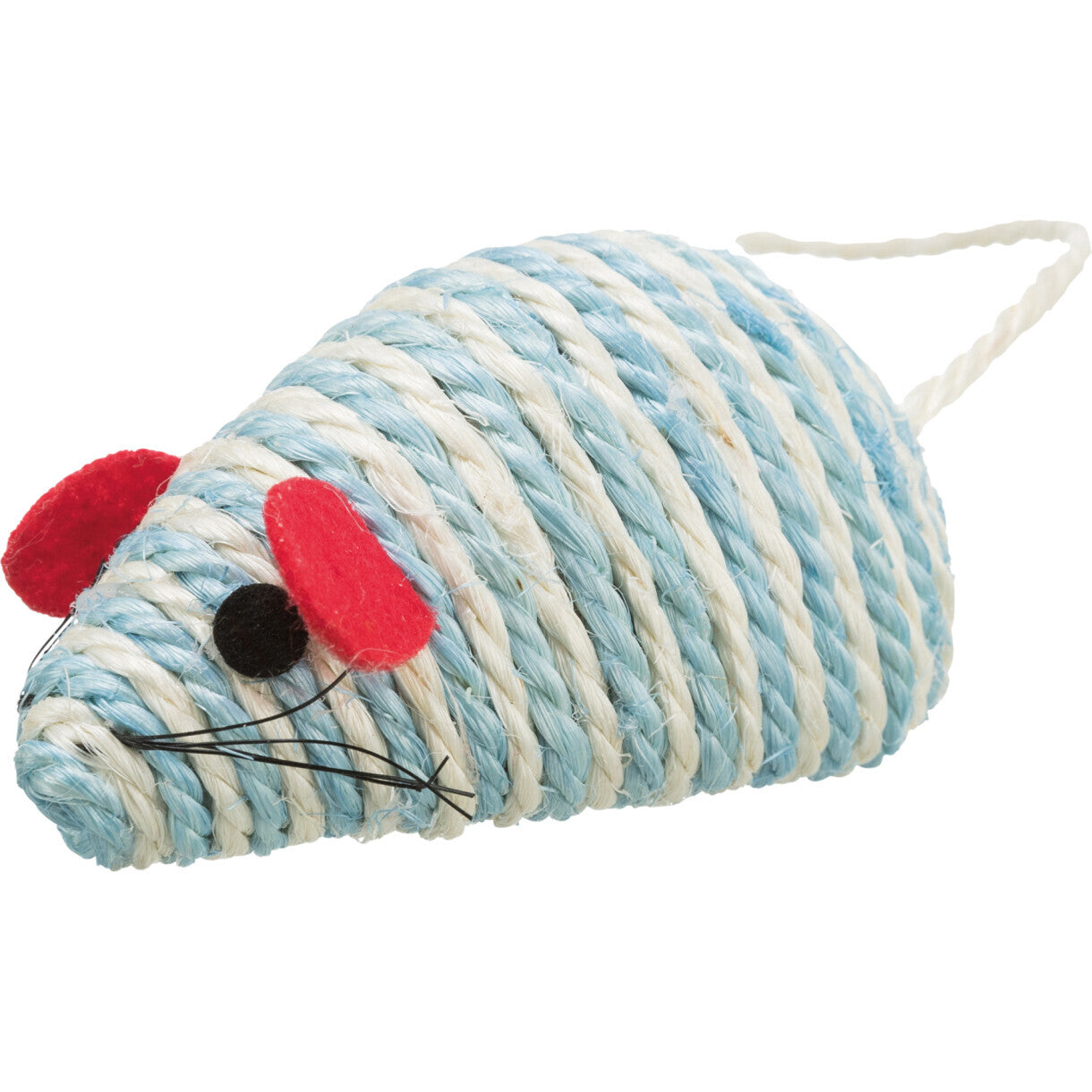Trixie Cat Toy Sisalmaus mit Katzenminze und Sound 10 cm - diverse Farben