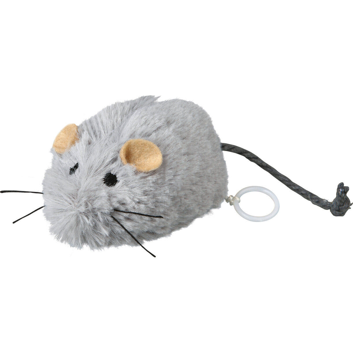 Trixie Cat Toy Springmaus mit Aufziehfunktion und Katzenminze 8,5 cm