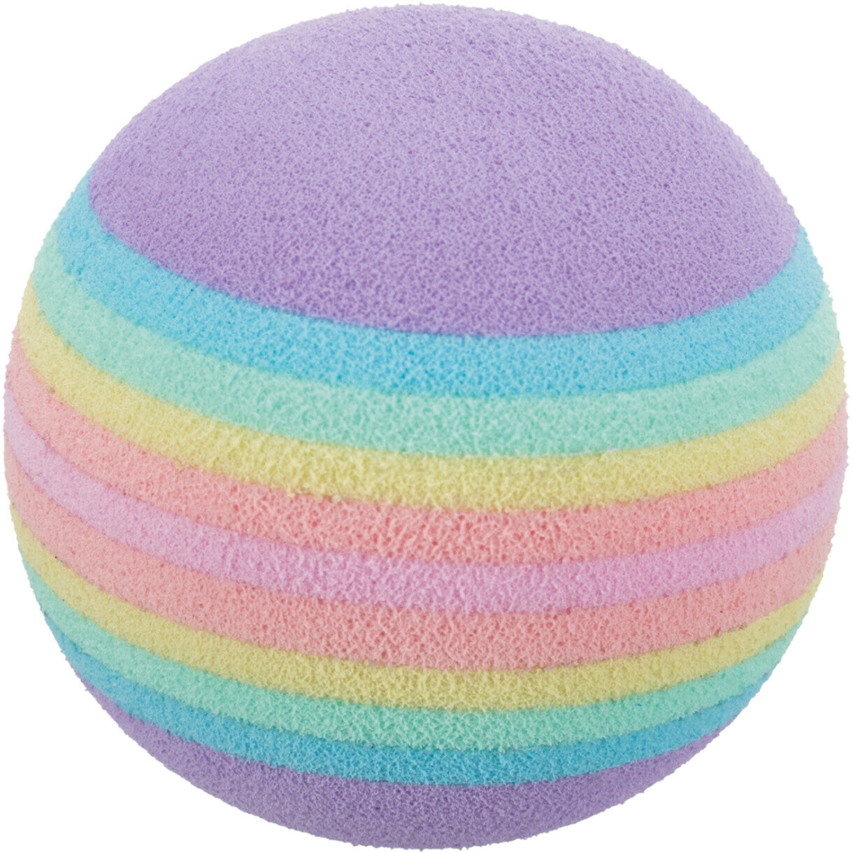 Trixie Katzenspielzeug 4 Stück Regenbogenkugeln ø 4 cm