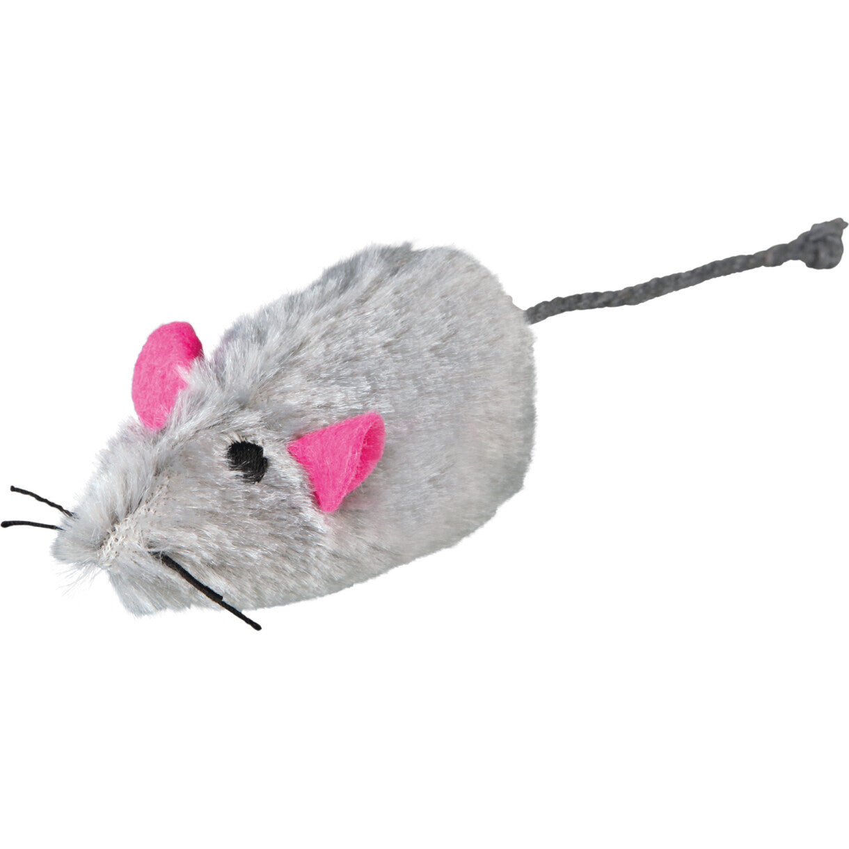 Trixie Katzenspielzeug Fellmaus Langhaar mit Sound - diverse Farben