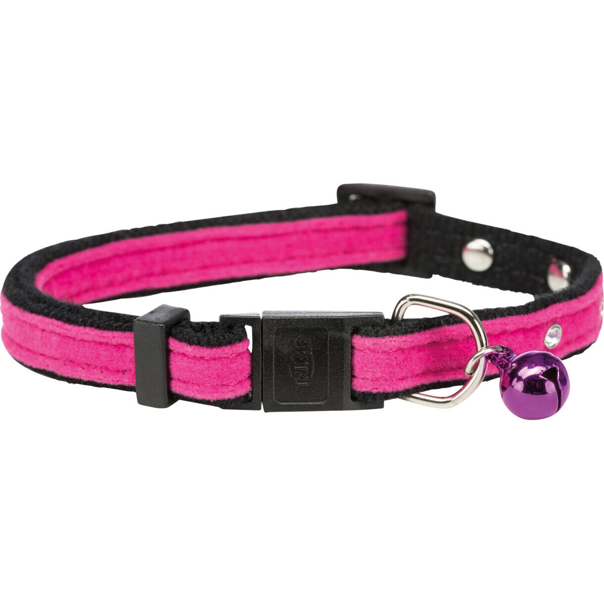 Trixie Katzenhalsband mit Strassstein und Glöckchen diverse Farben
