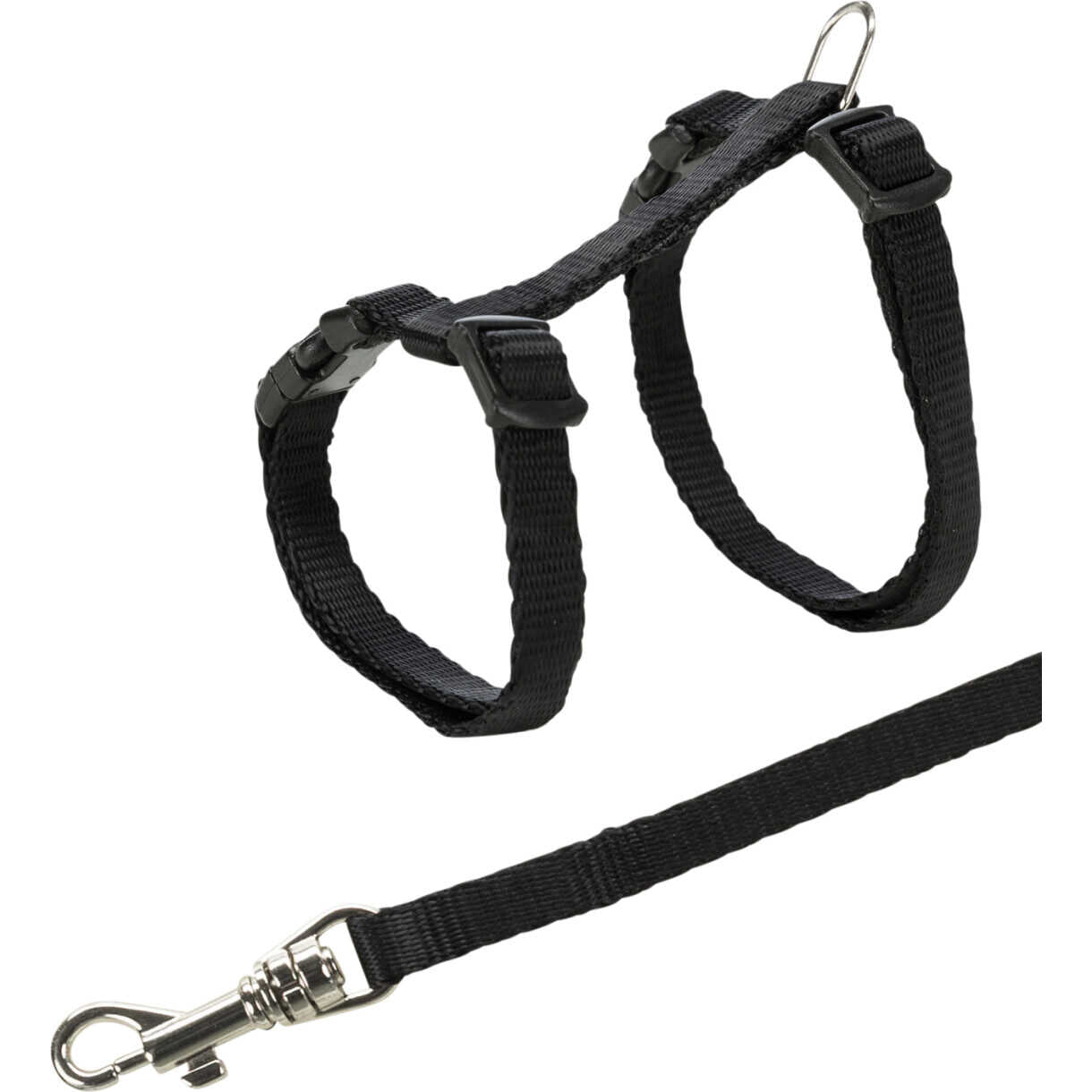 Trixie Kittengeschirr mit Leine und Nylon 19-31 cm - 8 mm verstellbar - diverse Farben