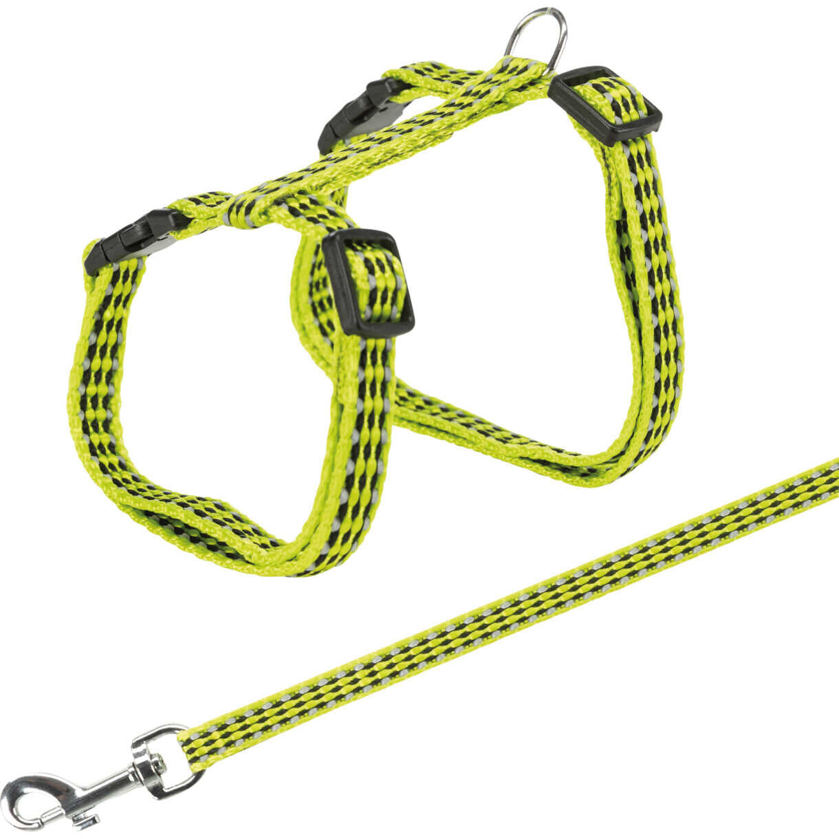 Trixie Katzengeschirr mit Leinenreflexkanten - diverse Farben