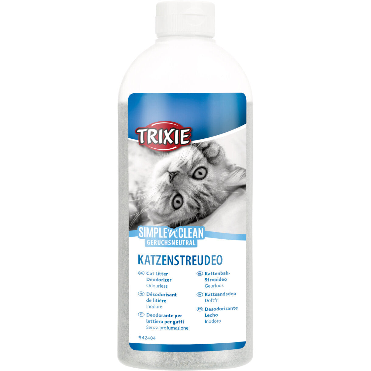 Simple'n'Clean Geruchsentferner für Katzenstreu Aktivkohle - 750 g