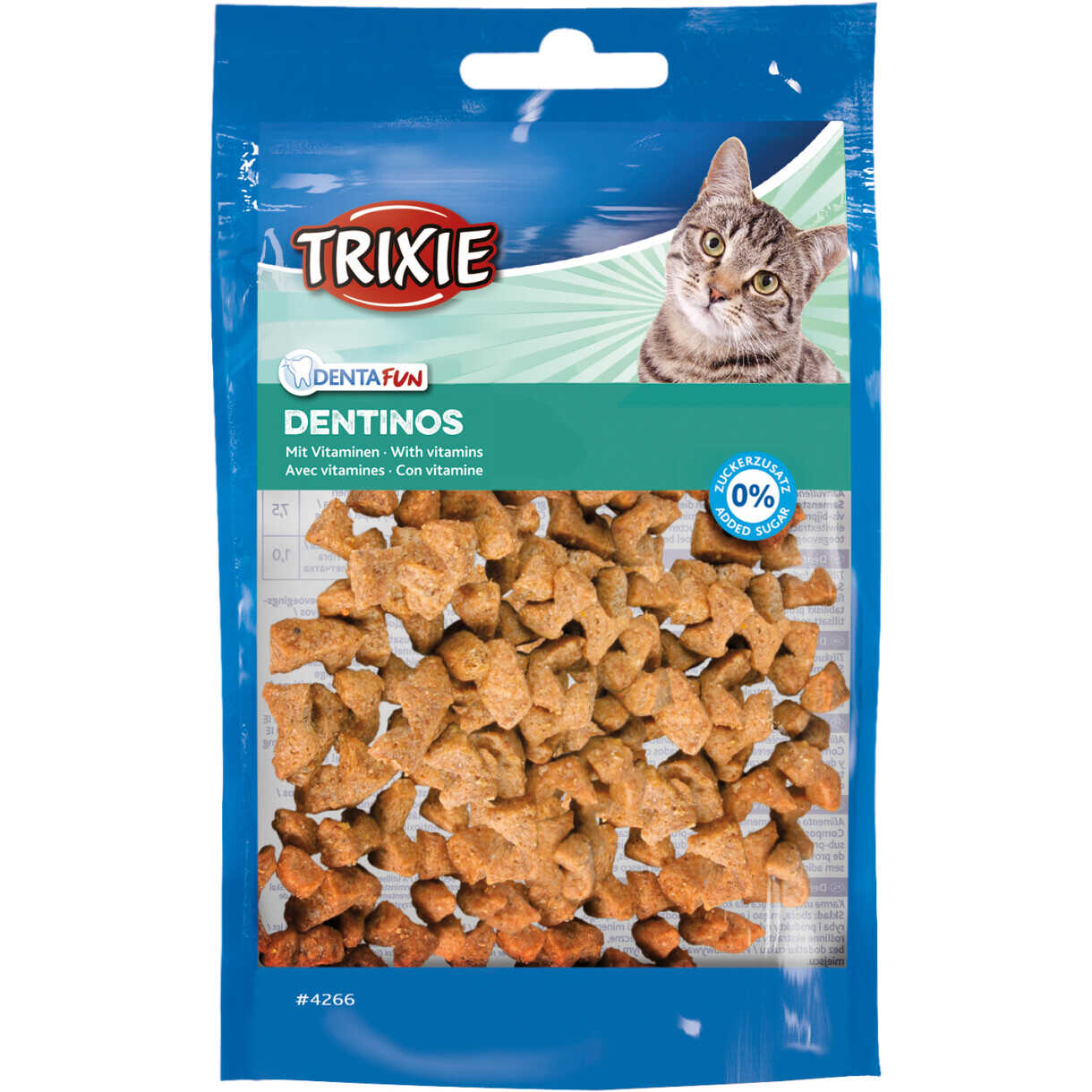 50 Gramm - Trixie Katzenleckerli Dentinos mit Vitaminen