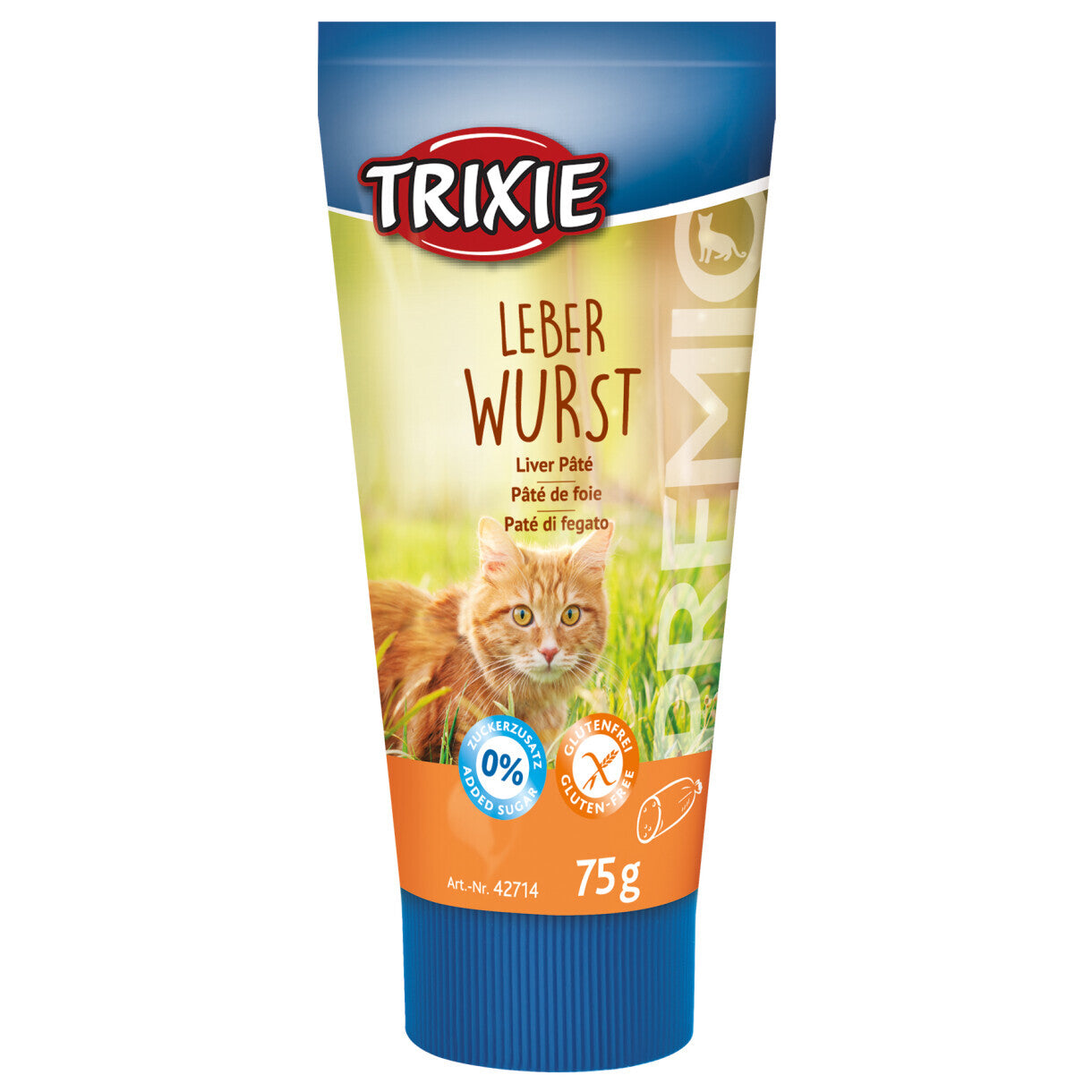 Trixie Leberpastete für Katzen 75 g - zucker- und glutenfrei