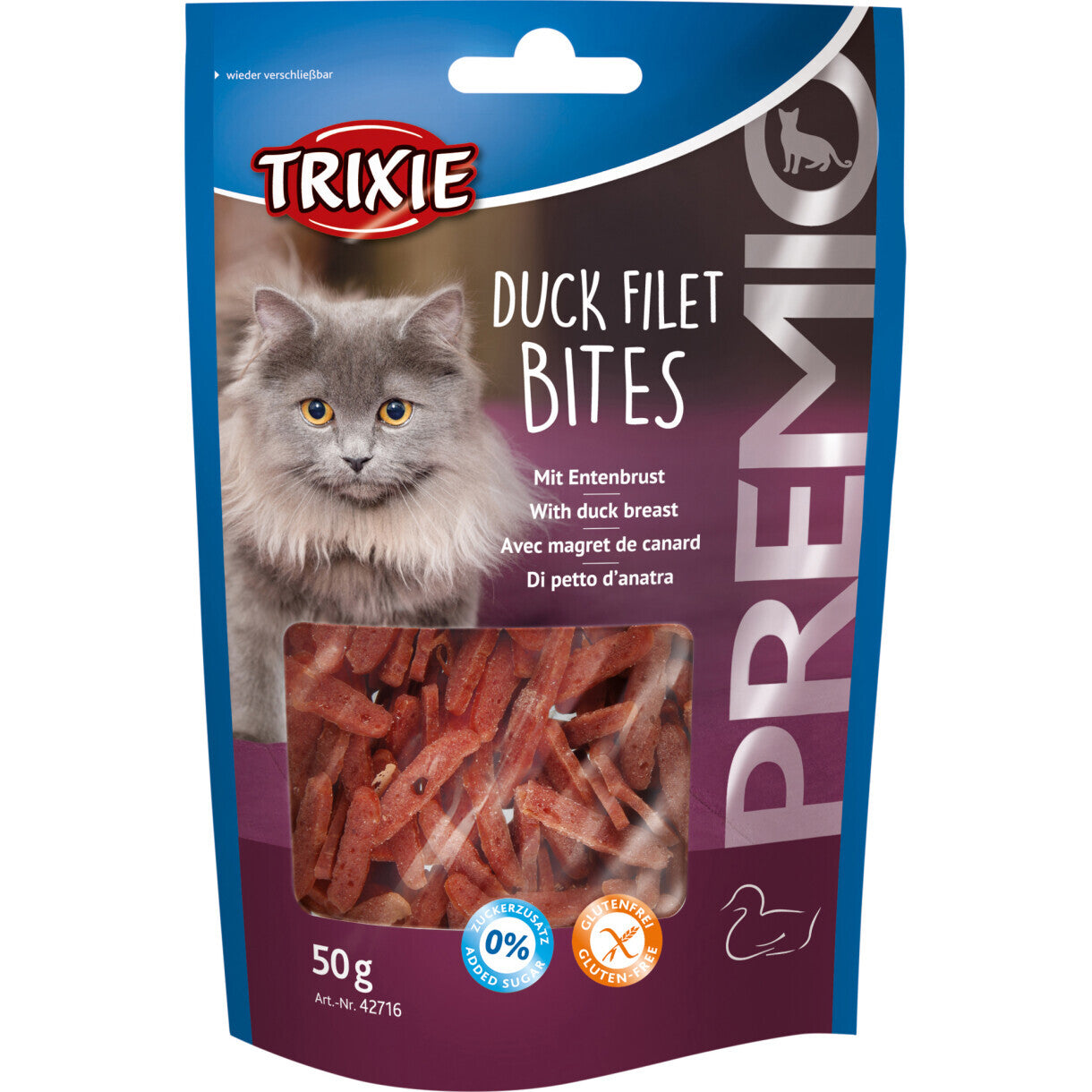 Trixie Cat Treats mit Entenbrust 50 g - gluten- und zuckerfrei