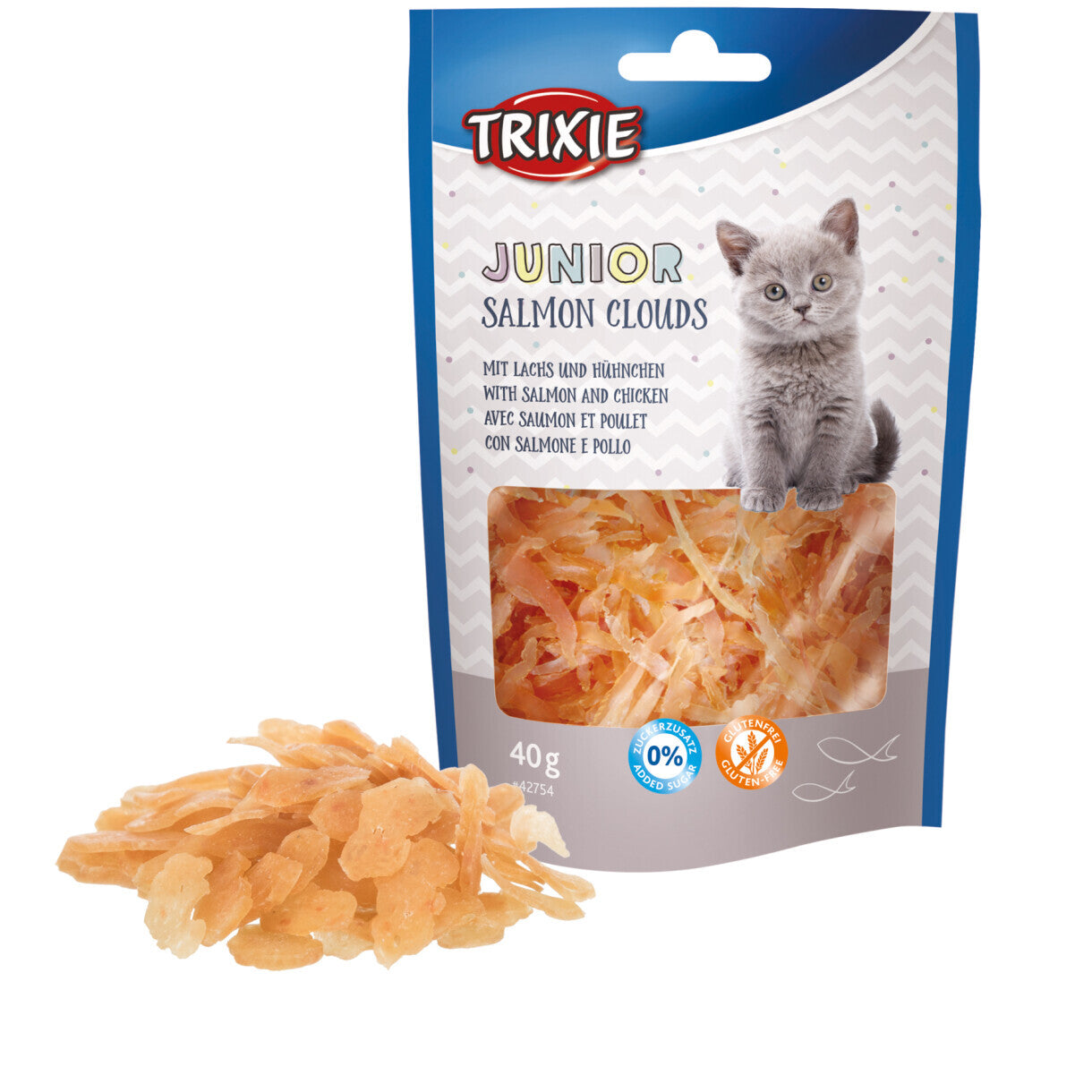 Trixie Kätzchen Leckerbissen mit kleinen Hühnerstücken 40 g - gluten- und zuckerfrei