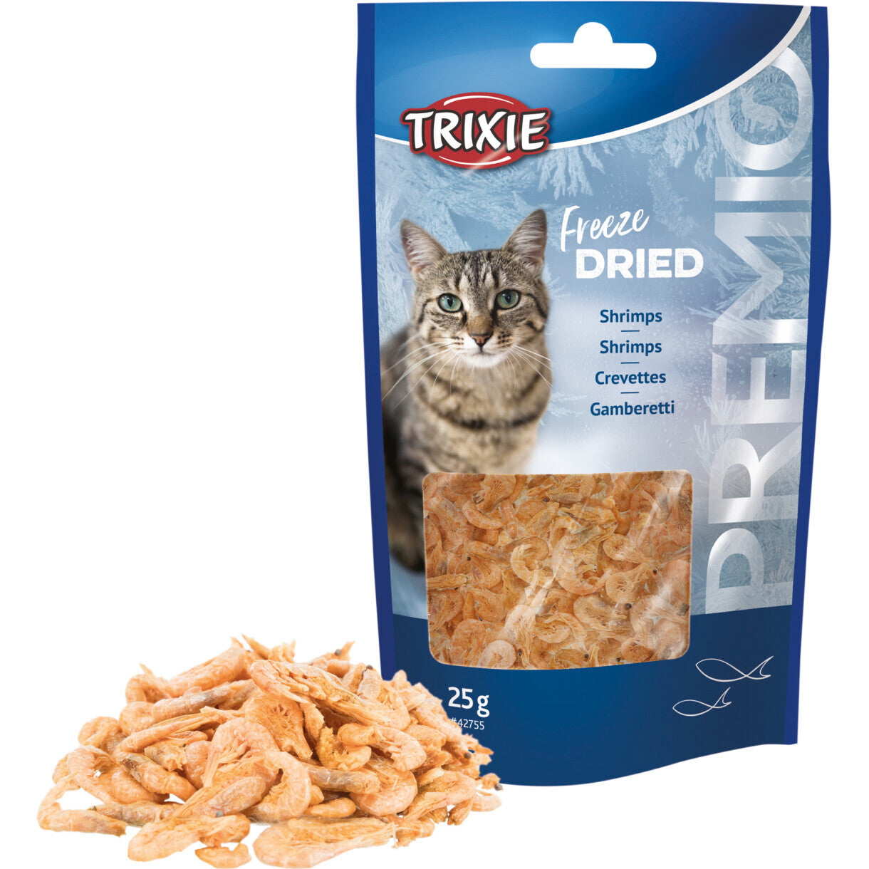 Trixie Katzensnack gefriergetrocknete Shrimps 25 g