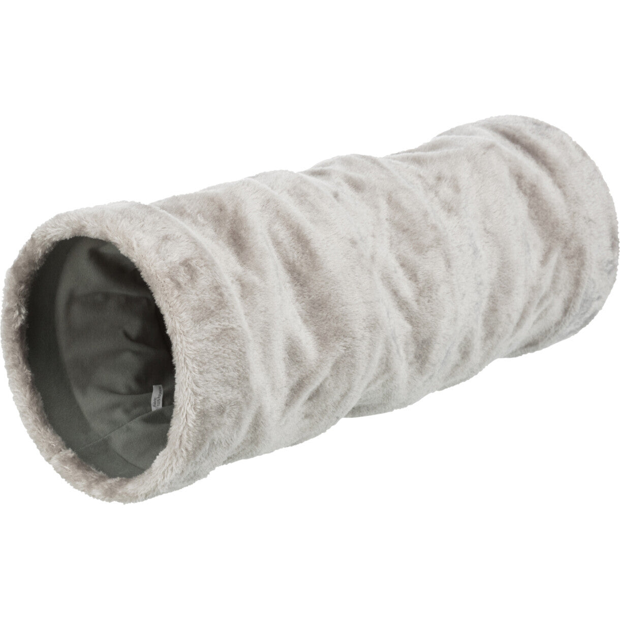 Trixie Katze Plüschtunnel ø22 x 60 cm grau