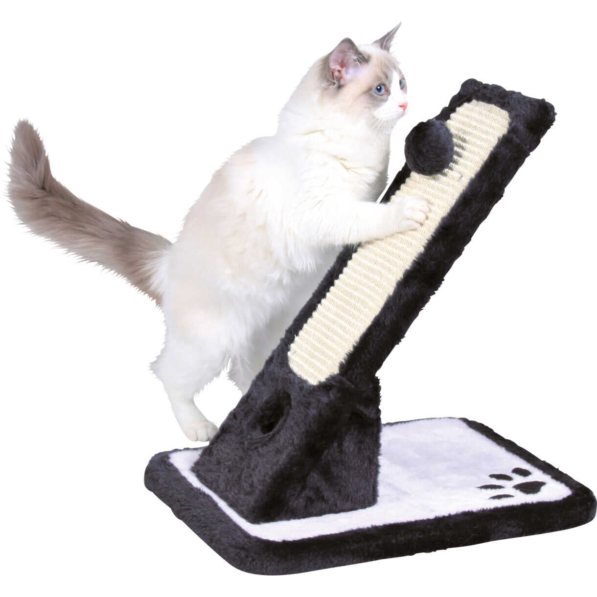Trixie Katzenkratzbaum 30 x 42 x 40 cm - schwarz - weiß