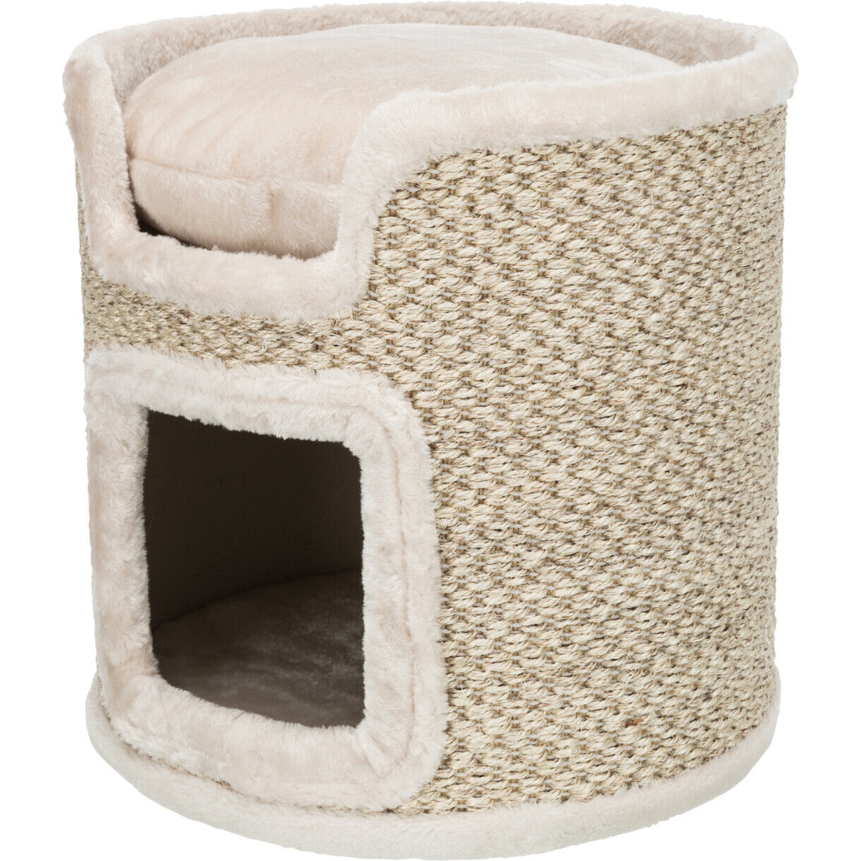 Trixie Ria Katzenturm 37 cm - hellgrau