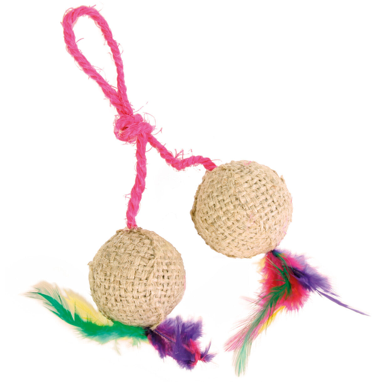 Trixie Katzenspielzeug 2 Stück Katzenminzebälle ø 4,5 cm