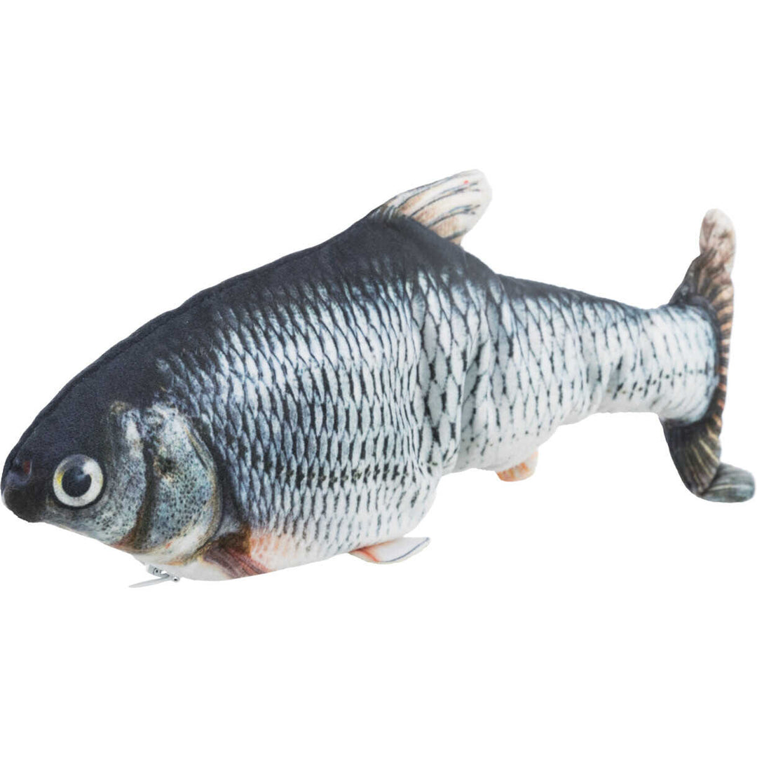 Trixie Katzenspielzeug zappelnder Fisch mit Katzenminze 30 cm