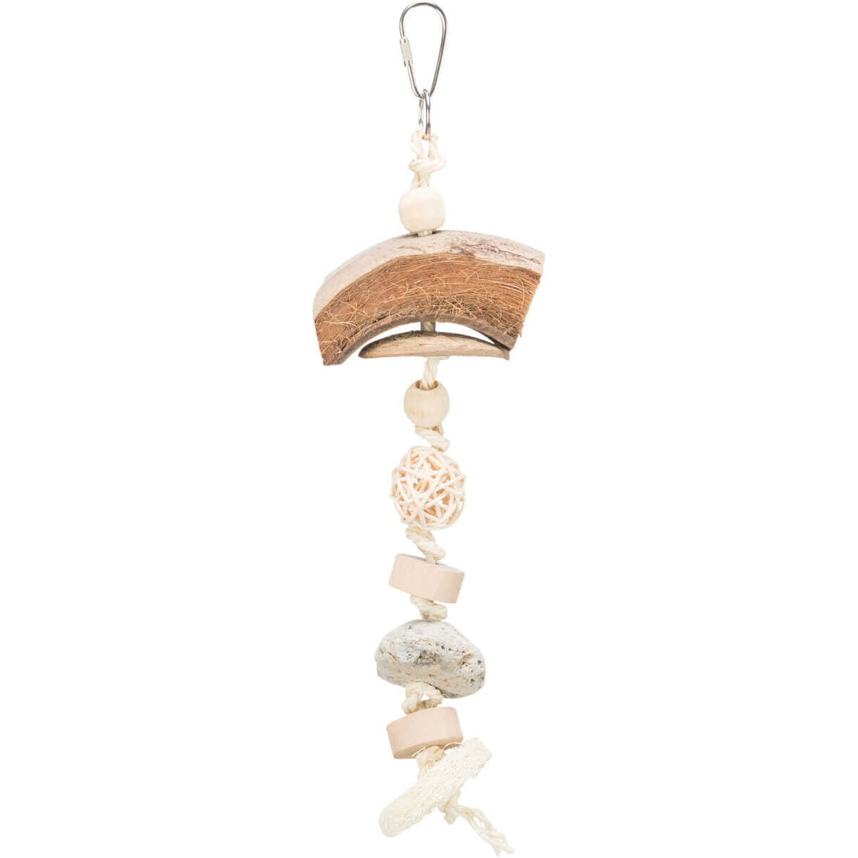 Trixie Naturspielzeug für Kanarienvögel und Wellensittiche 35 cm