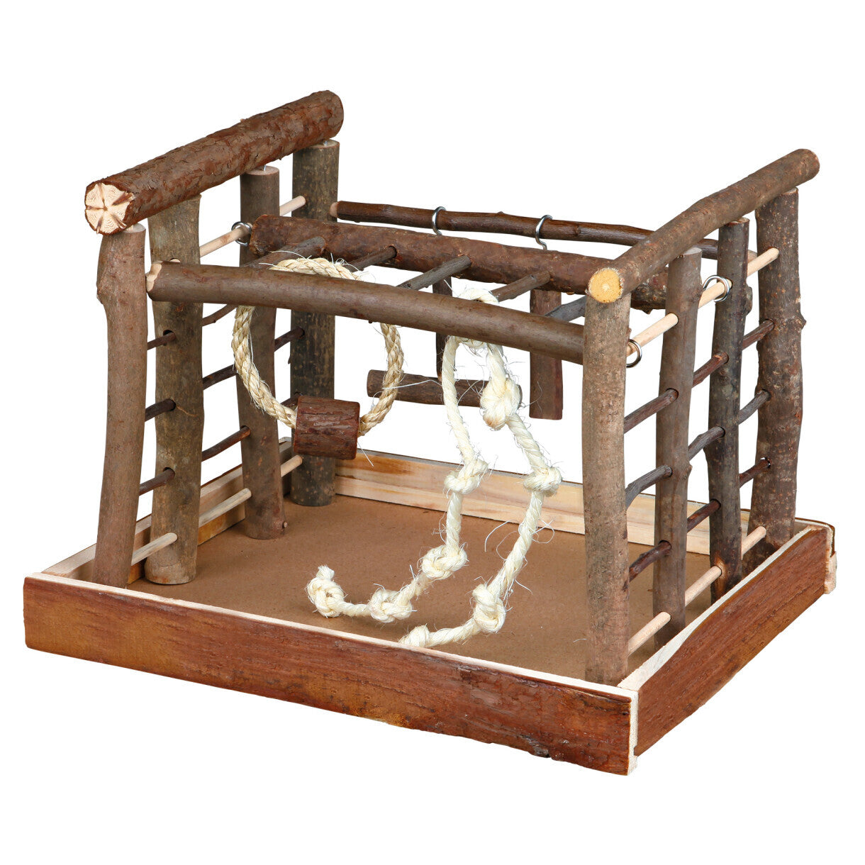 Trixie Vogel Spielplatz Naturholz 35 x 29 x 25 cm