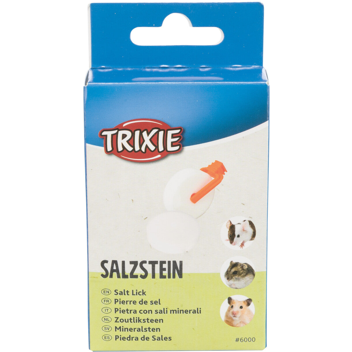 Trixie Salzstein mit Halter für Kleintiere