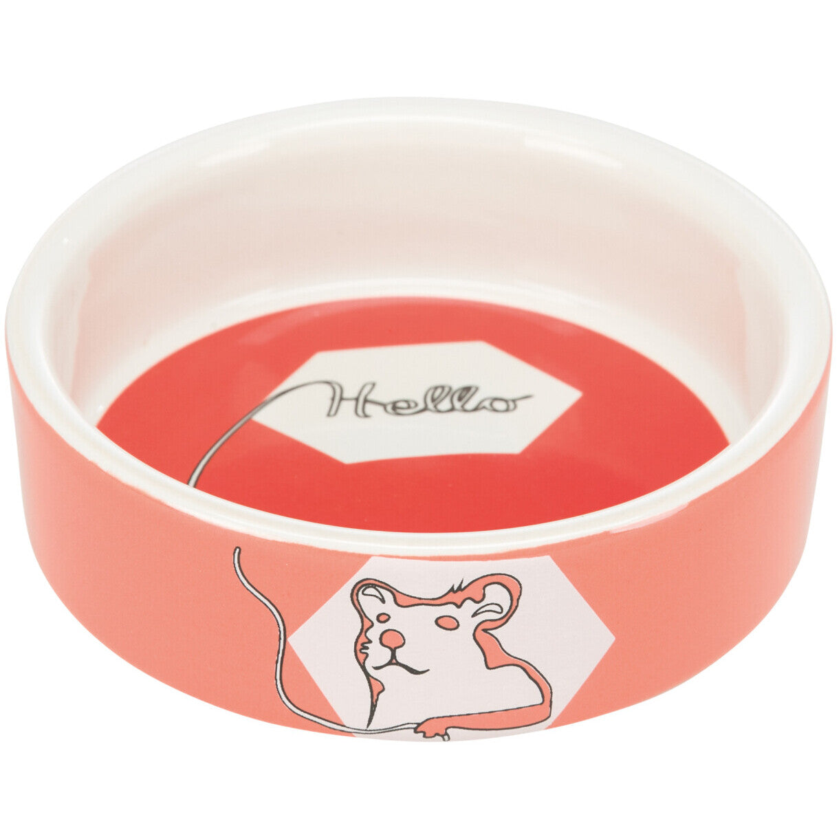 Trixie Keramik Hamsternapf 90 ml - ø 8 cm diverse Farben