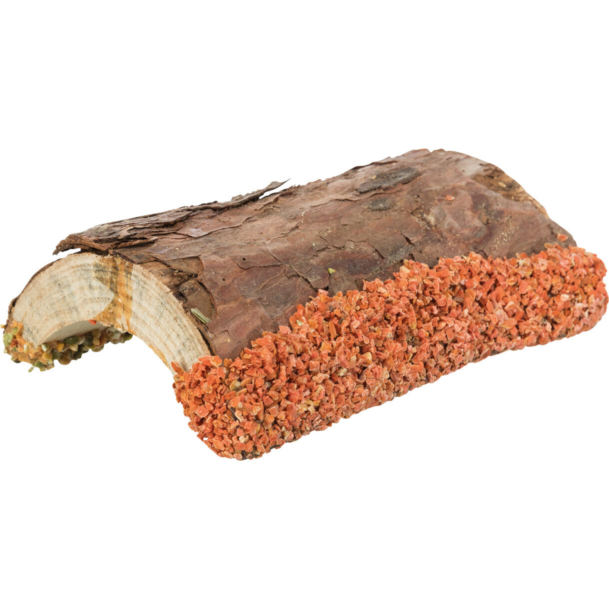 Trixie Bridge mit Gemüse und Nüssen für kleine Nager und Kaninchen 16 x 8 x 20 cm