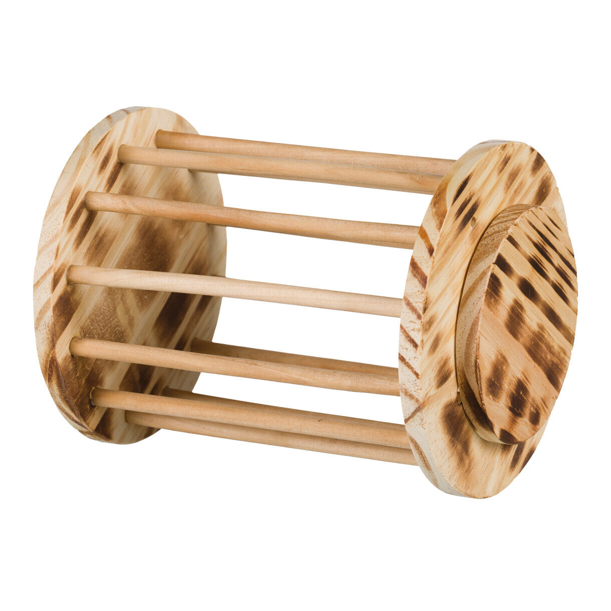 Trixie Heugitter mit Deckel aus gebranntem Holz