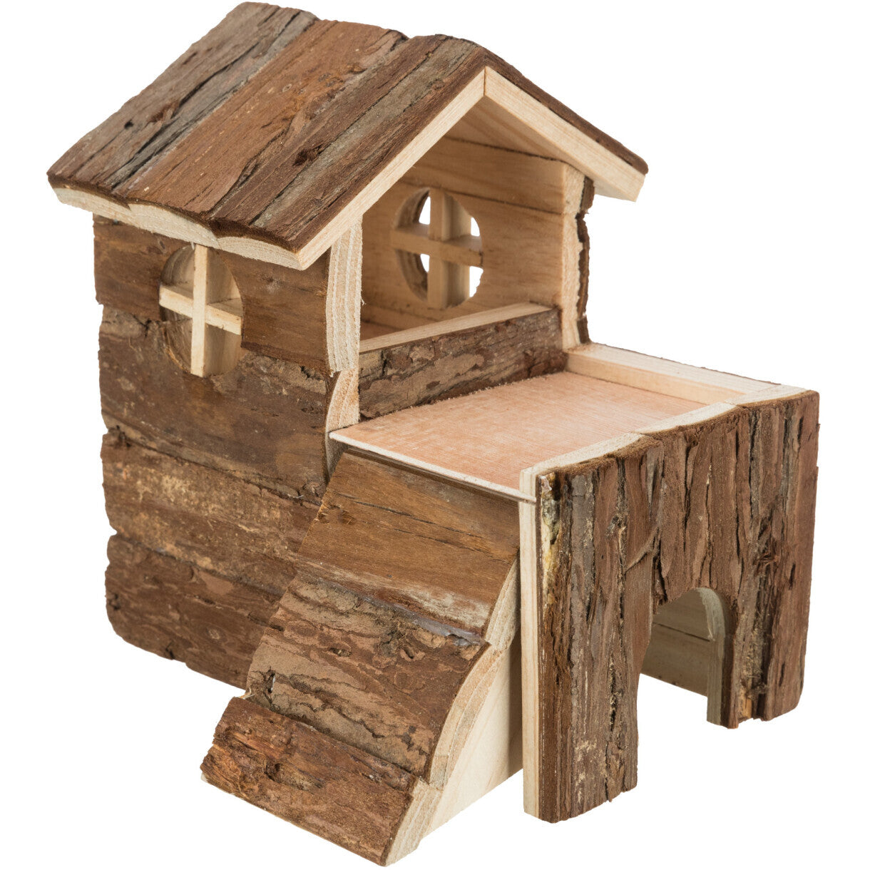 Trixie Hamsterhaus Blockhaus Bjork - 15 x 15 x 16 cm