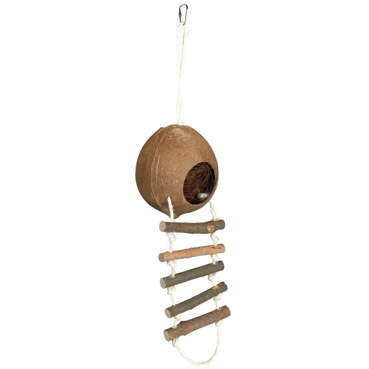 Trixie Kokosnusshaus für Hamster und Maus - einzeln ø 13 cm