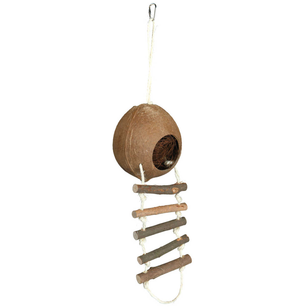 Trixie Kokosnusshaus für Hamster und Maus - einzeln ø 13 cm