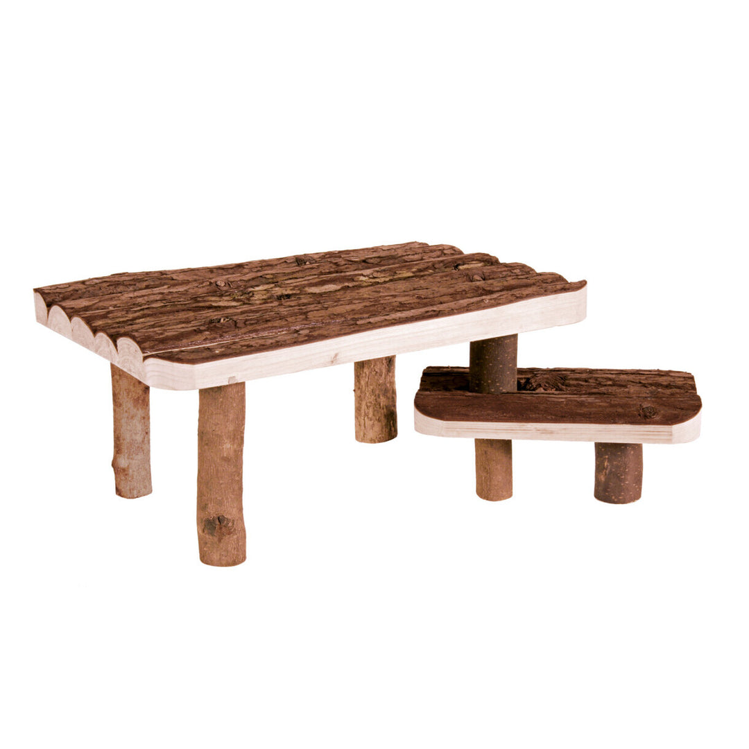 Trixie Plattform mit Treppe für Kaninchen und Meerschweinchen 37 x 17 x 28 cm