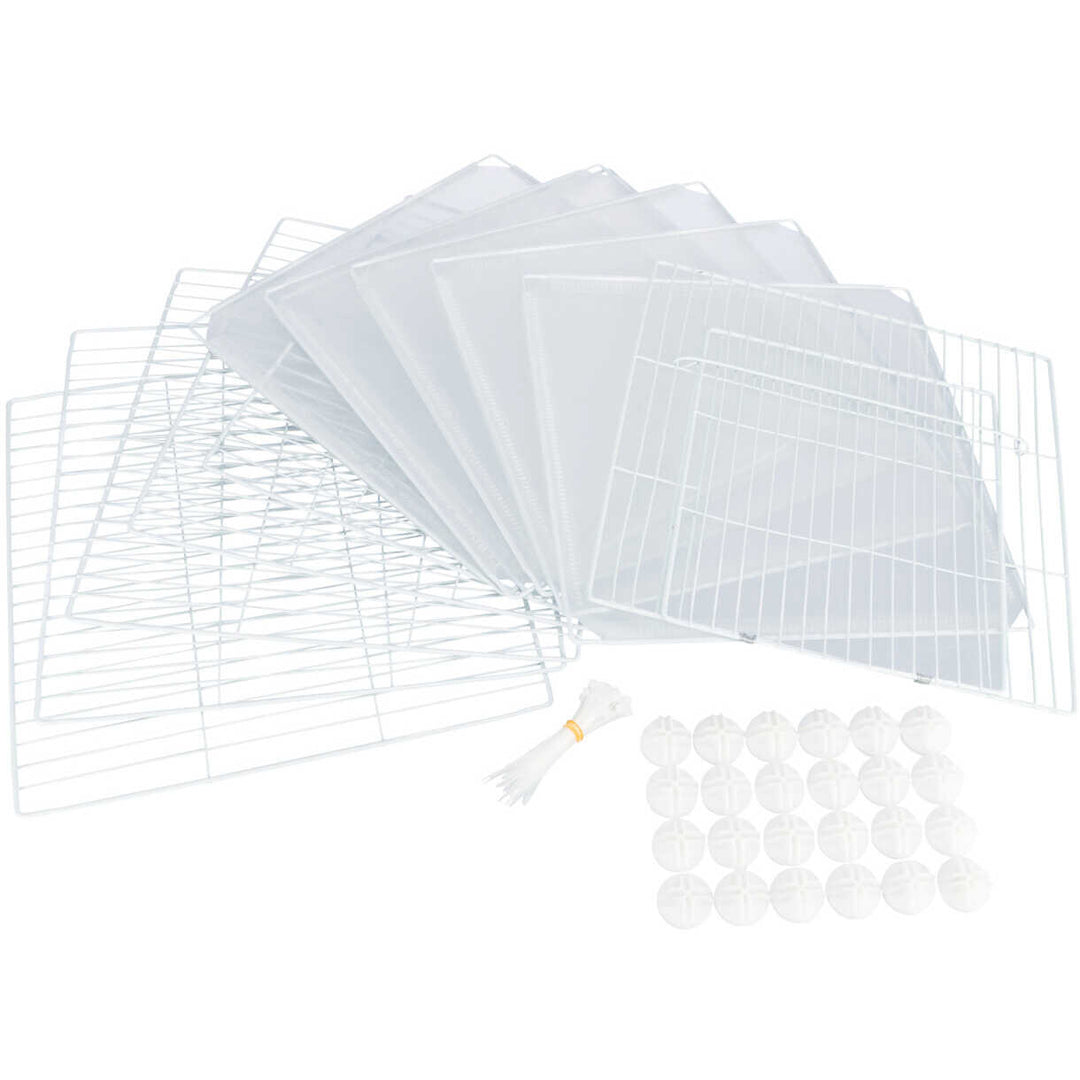 Trixie Innenauslauf für Kleintiere 140 x 35 x 70 cm weiß