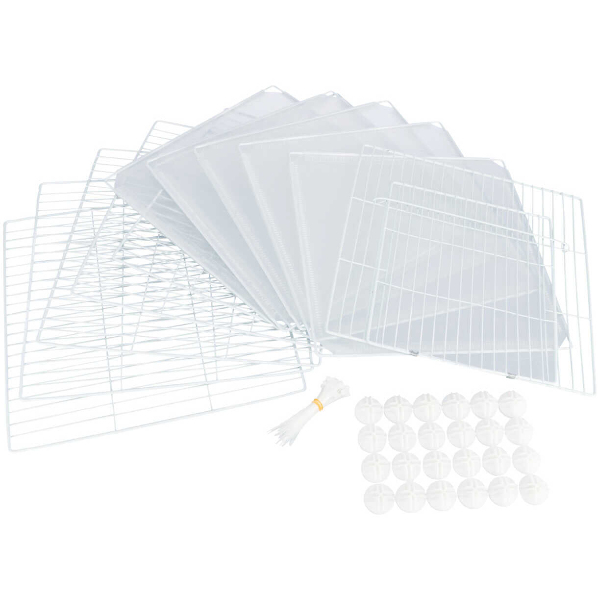 Trixie Innenauslauf für Kleintiere 140 x 35 x 70 cm weiß